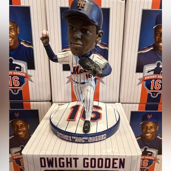 NIB New York Mets Dwight Doc Gooden Bobblehead Moving Arm 4/13/2024 SGA